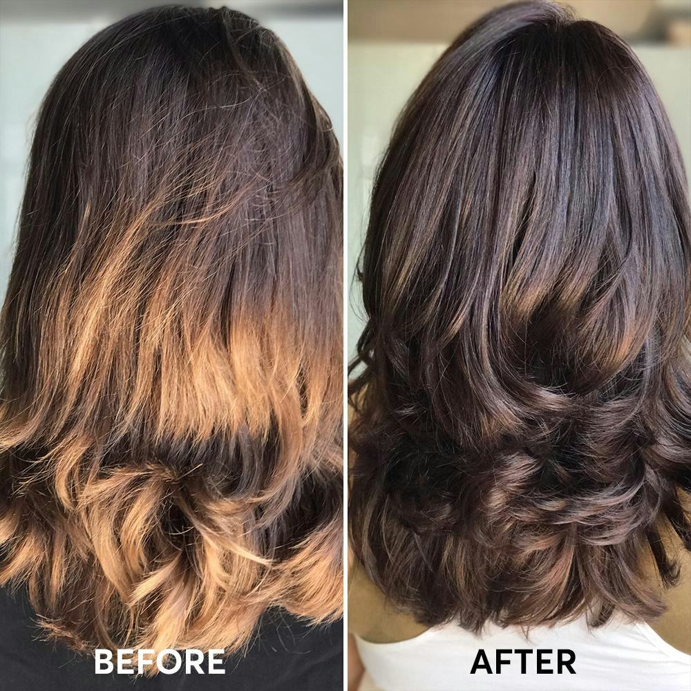 Napoli Brown Natural Deep Warm Brown Hair Color With Hints Of Gold