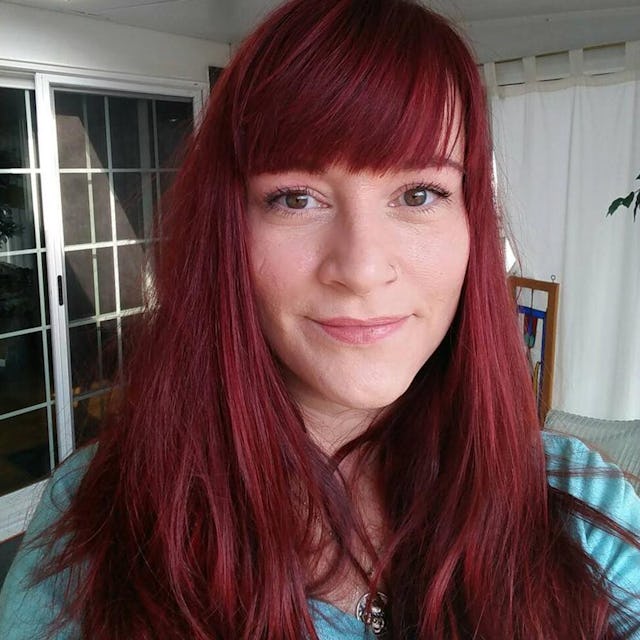 Rimini Garnet Vibrant Red Hair Color With Hints Of Aubergine