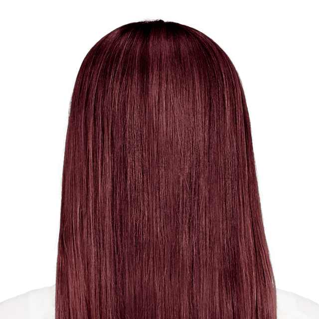 Trieste Red Deep Reddish Mahogany Brown Hair Color