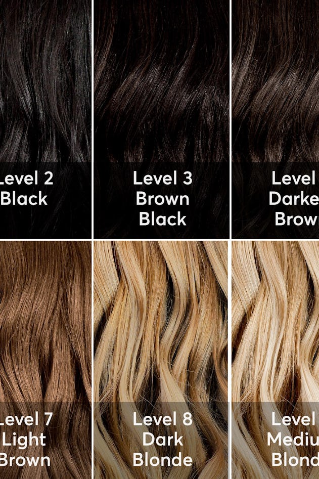 A Hair Color Chart To Get Glamorous Results At Home