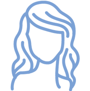 Women's Hair Icon