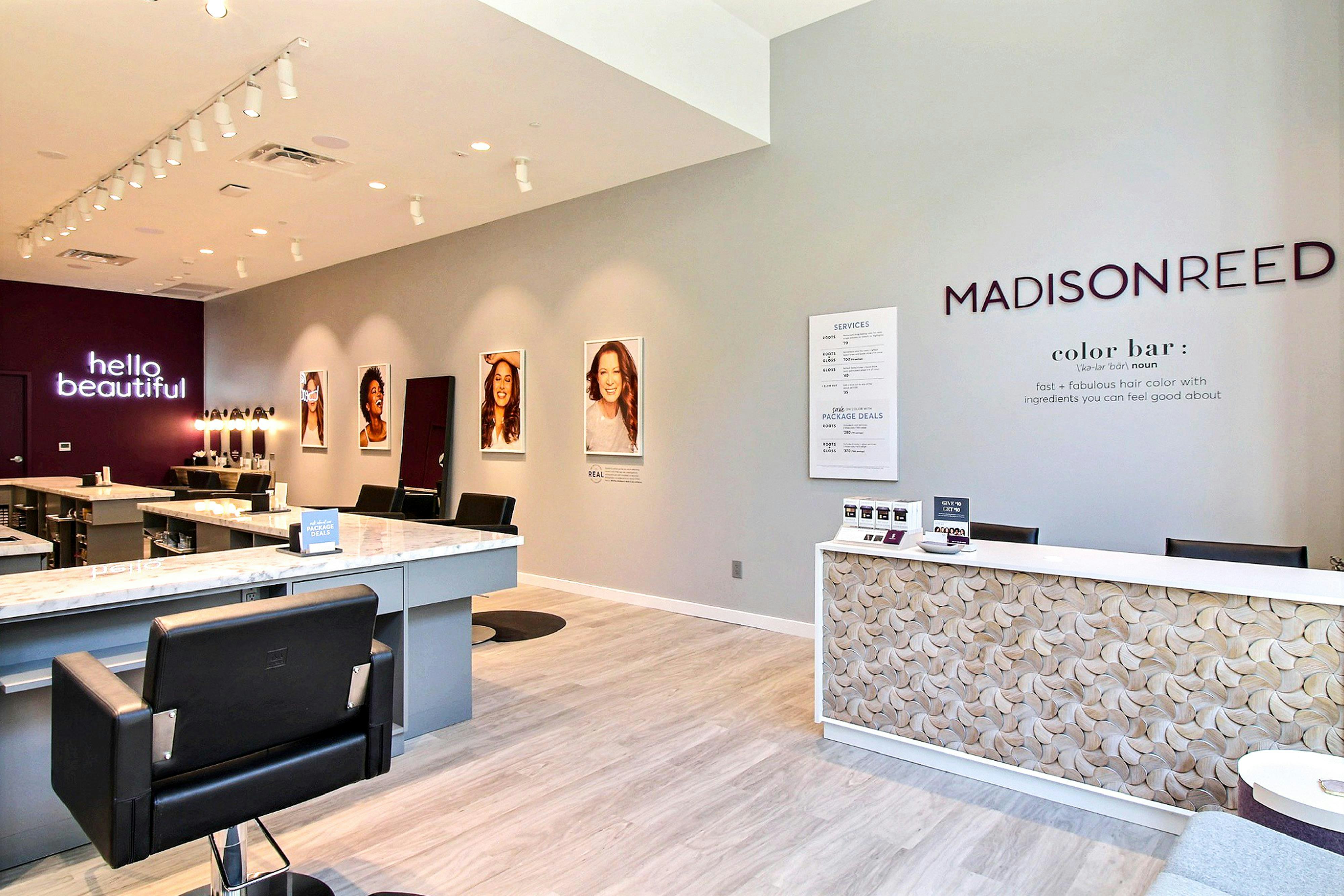 Hair Colorists in Walnut Creek, California Madison Reed Color Bar