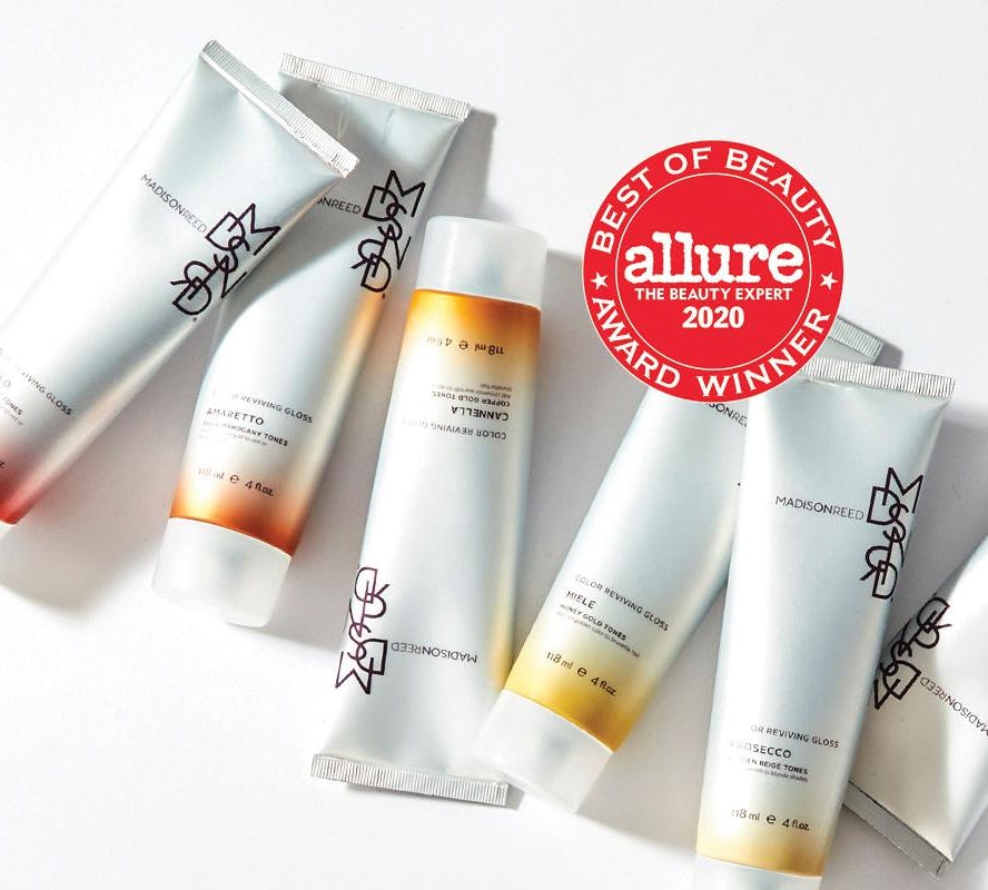 Madison Reed Hair Gloss with award winning symbol from Allure
