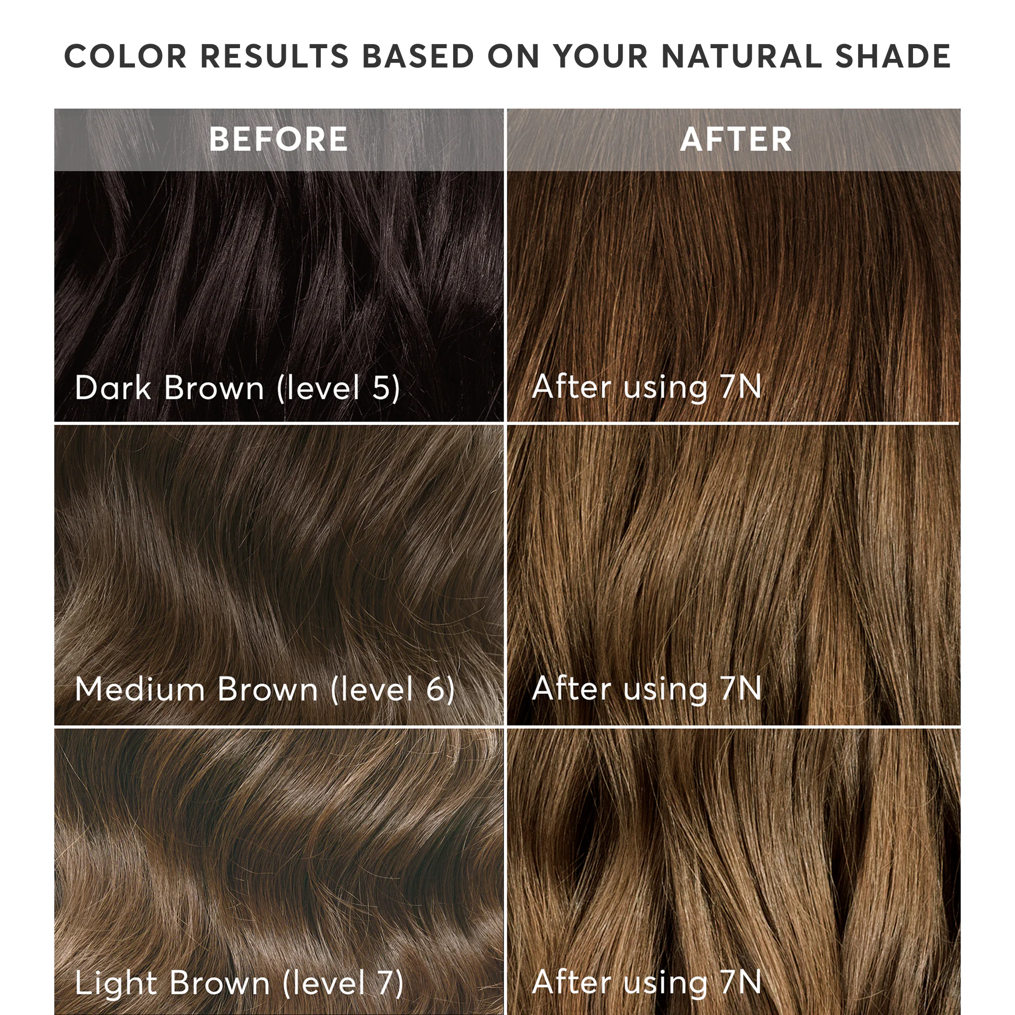 Light Neutral Brown Hair Dye Kit. 7N Avella | Madison Reed